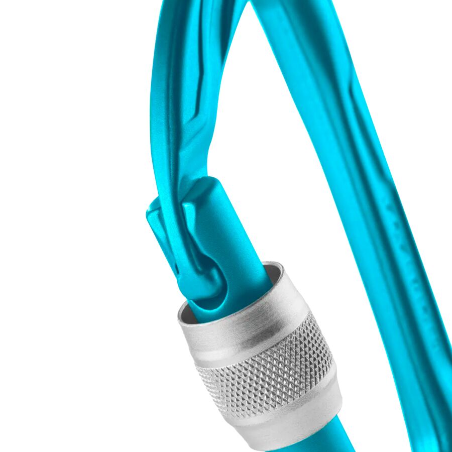 Edelrid Pure Screw Locking Carabiner Icemint