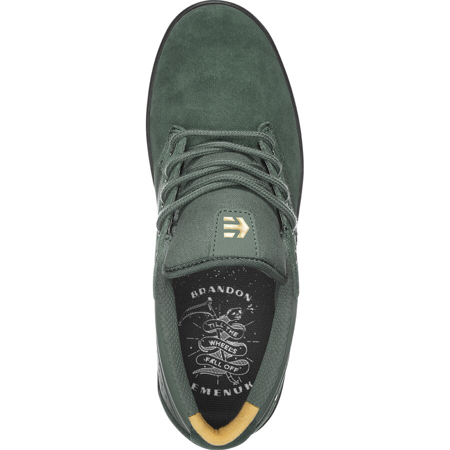 Etnies Jameson Mid Crank Cycling Shoe - Men's Black/Dark Grey/Red