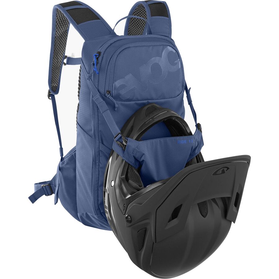 Evoc Ride 12L Backpack + 2L Bladder Chili Red/Carbon/Red