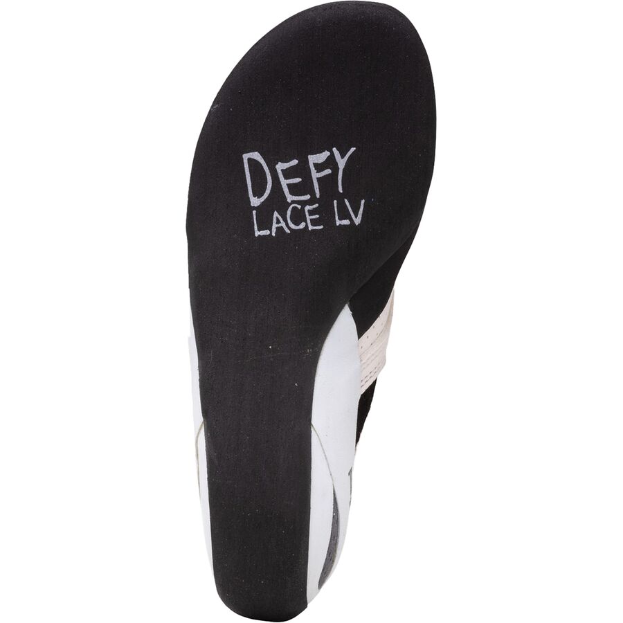 Evolv Defy Lace LV Climbing Shoe Gray/White