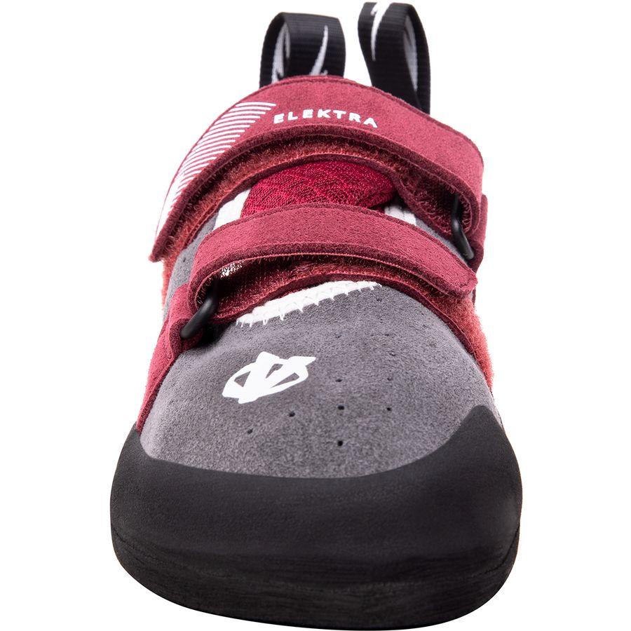 Evolv Elektra Climbing Shoe - Women's Merlot/Gray