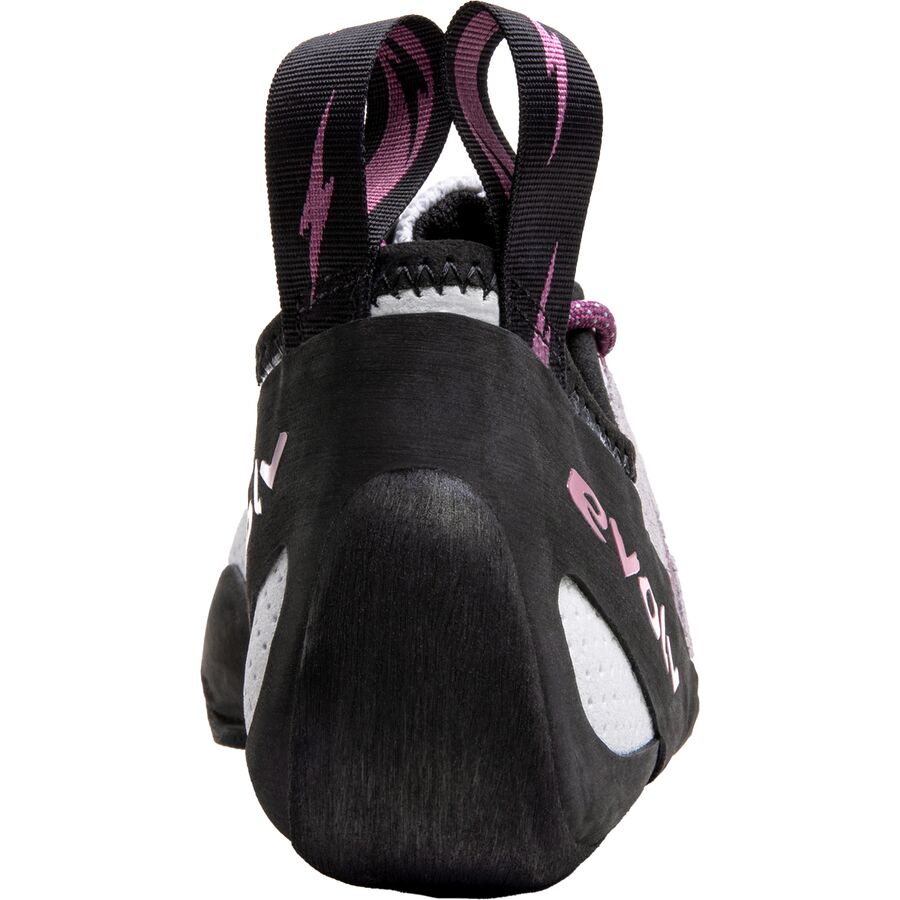 Evolv Elektra Lace Climbing Shoe Silk White / Grape