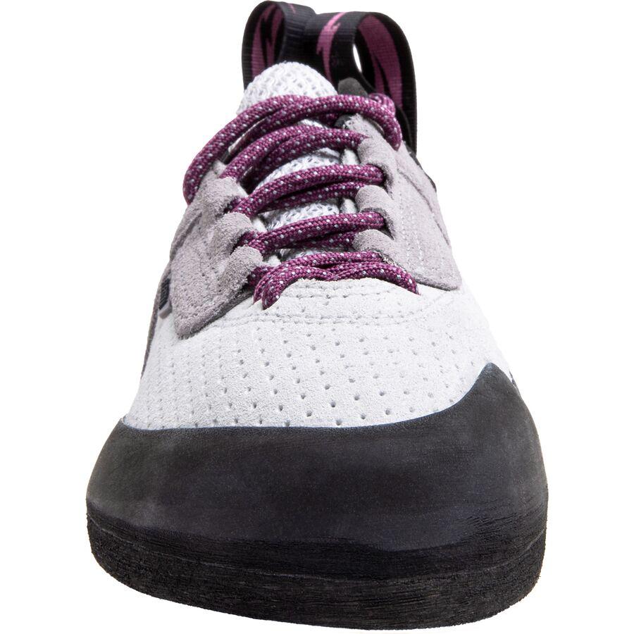 Evolv Elektra Lace Climbing Shoe Silk White / Grape