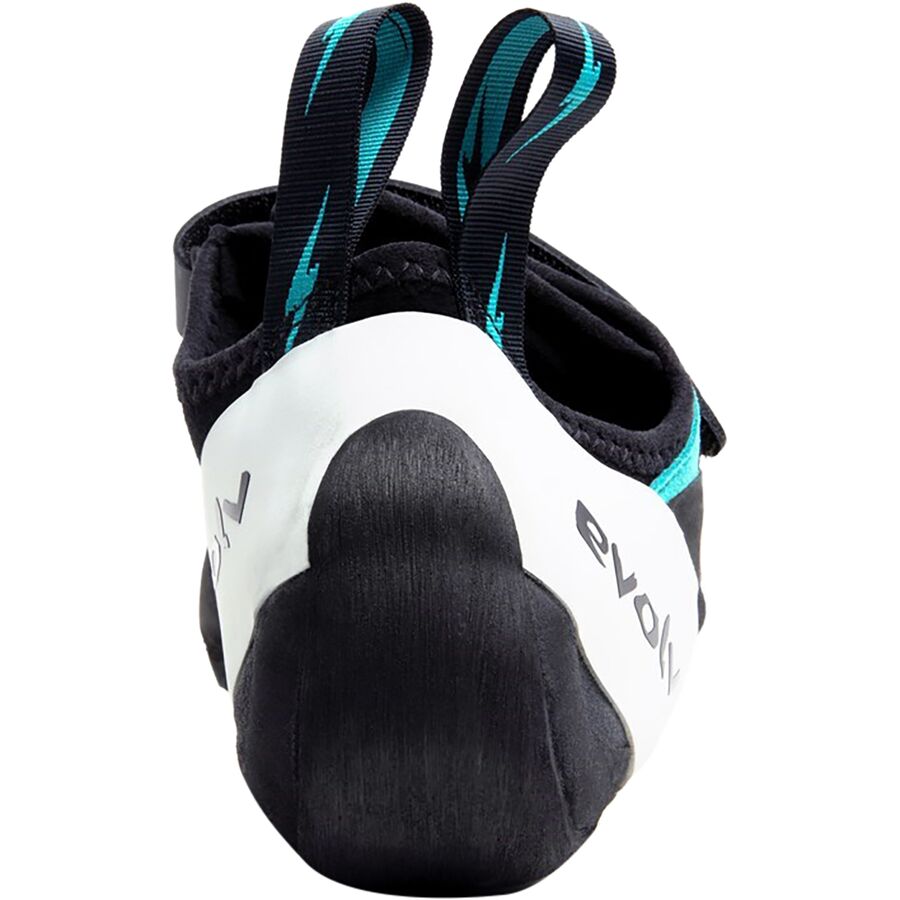 Evolv Geshido Climbing Shoe Black/Teal/White