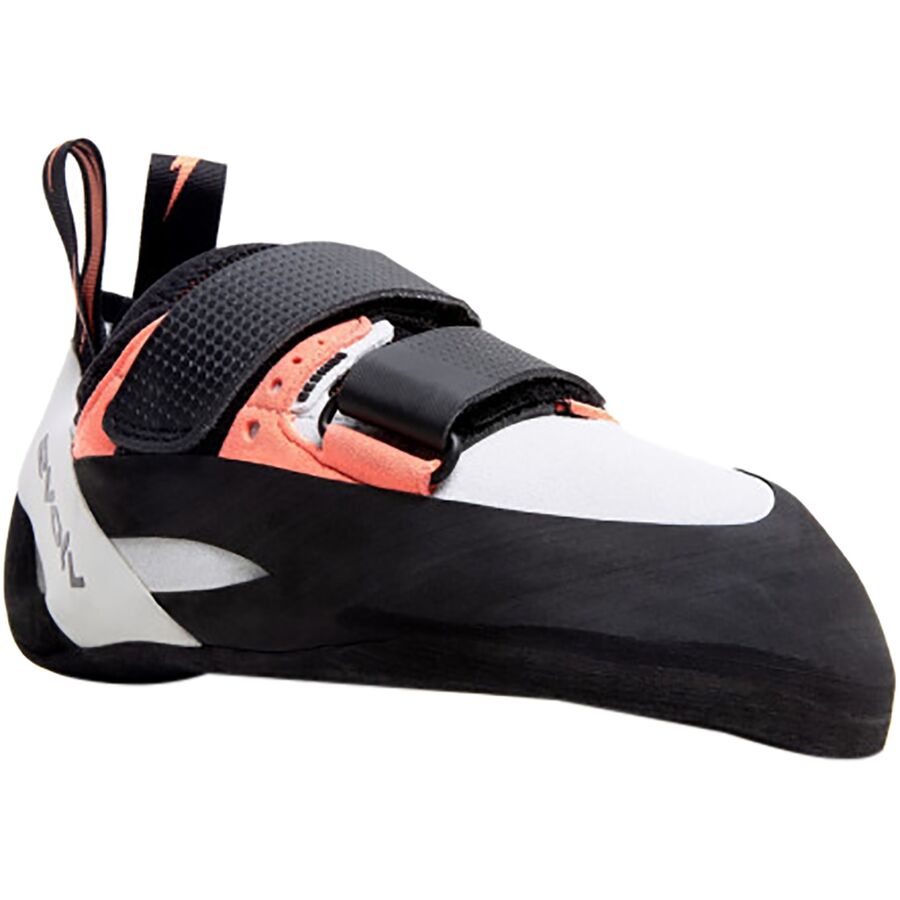 Evolv Geshido Climbing Shoe - Women's White/Coral/Black