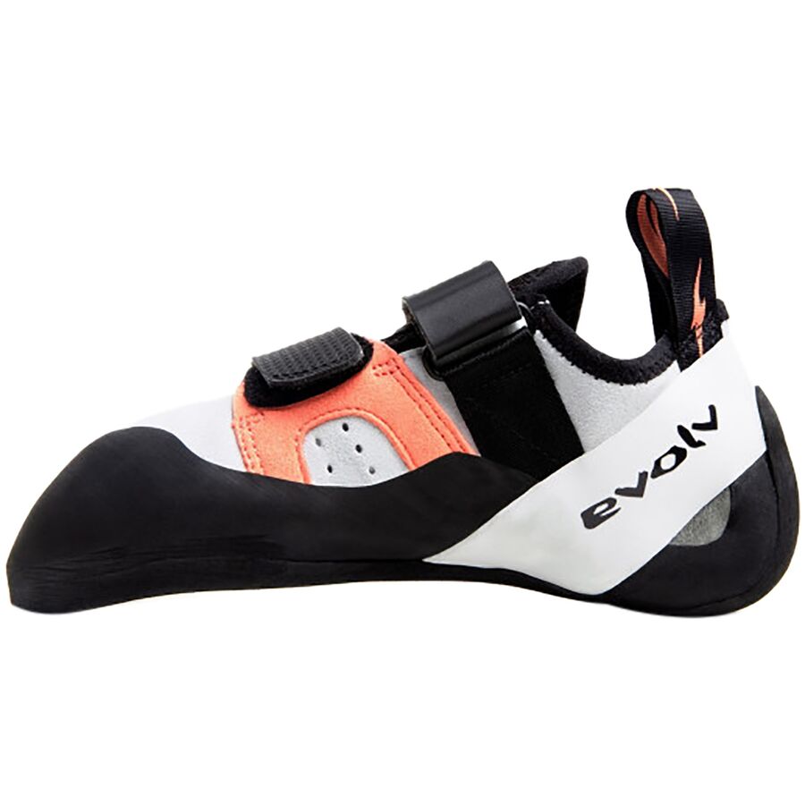 Evolv Geshido Climbing Shoe - Women's White/Coral/Black