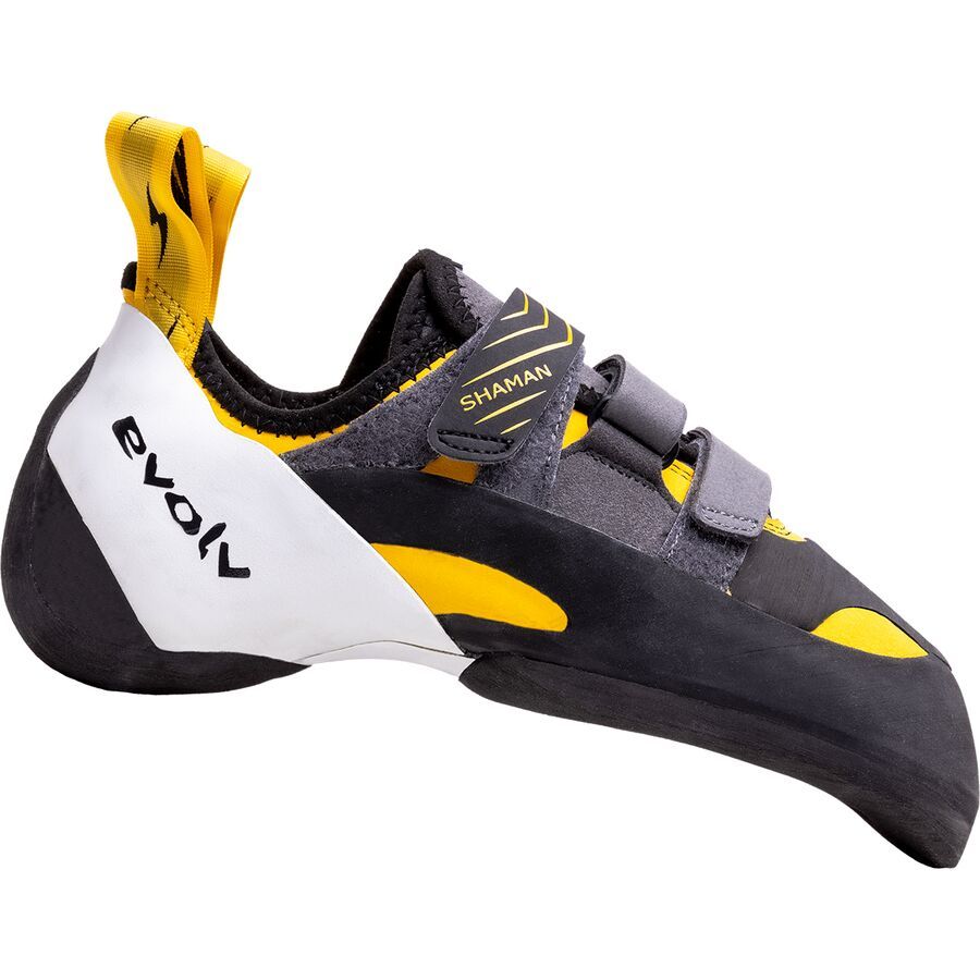 Evolv Shaman Climbing Shoe Gold/Grey/White