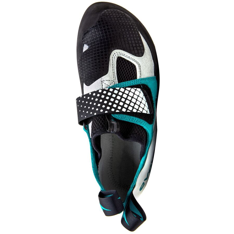 Evolv Zenist Climbing Shoe - Women's White/Teal/Black