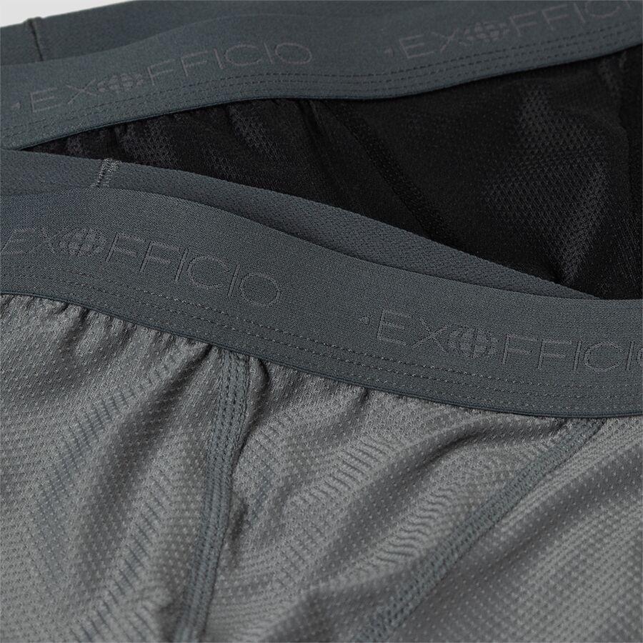 ExOfficio Give-N-Go 2.0 Boxer Brief - 2-Pack - Men's Steel Onyx/Black