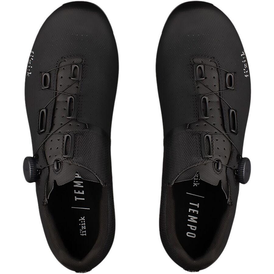 Fi'zi:k Tempo Decos Carbon Cycling Shoe - Wide Black