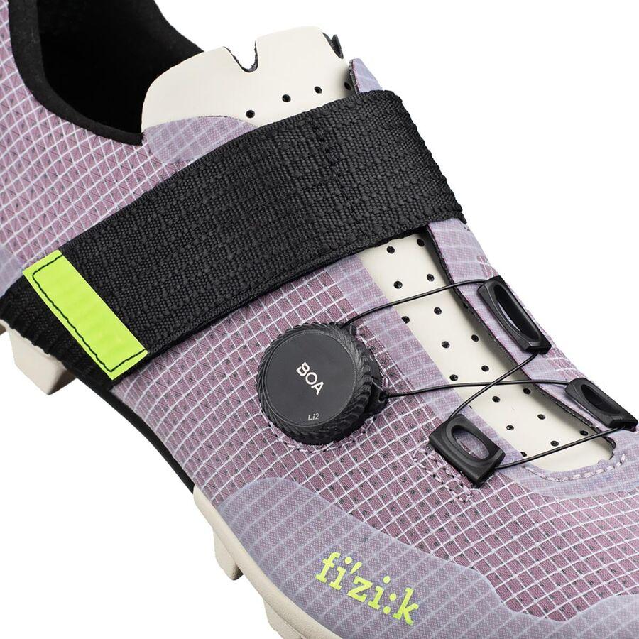 Fi'zi:k Vento Ferox Carbon Mountain Bike Shoe Lilac/White