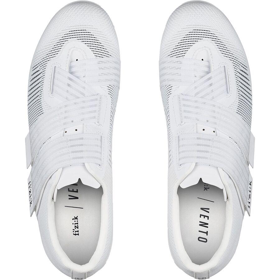 Fi'zi:k Vento - Powerstrap Aeroweave Shoe White/White