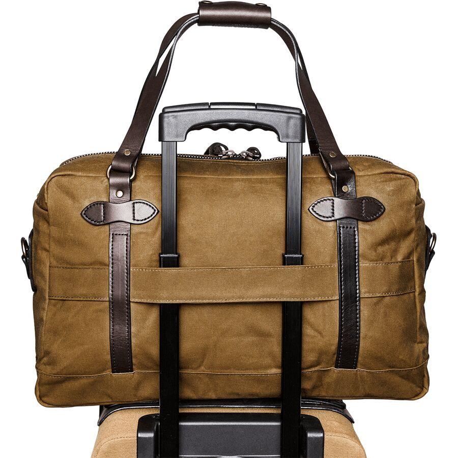 Filson 48 Hour Tin Cloth Duffle Bag Dark Tan