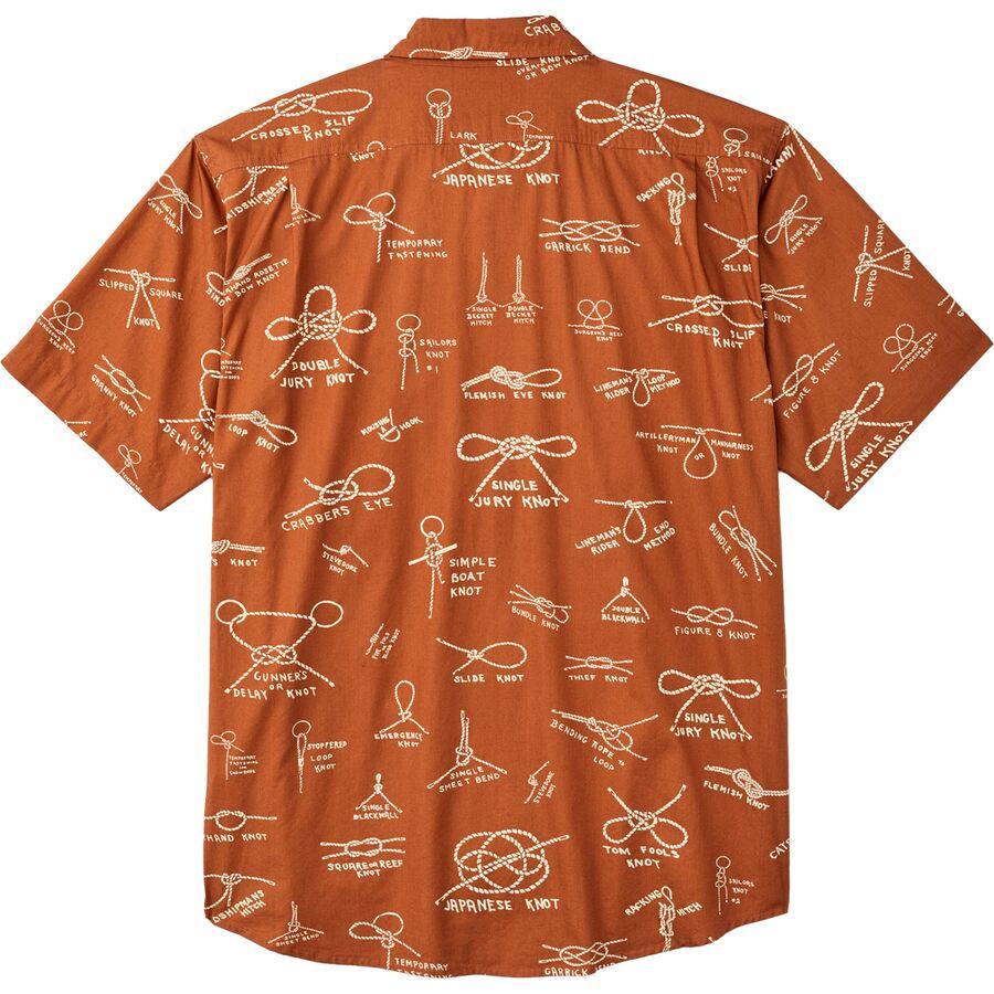 Filson Washed Short-Sleeve Feather Cloth Shirt - Men's BourbKnots