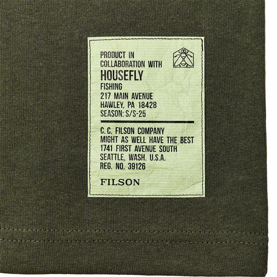 Filson X Housefly Short-Sleeve Graphic T-Shirt - Men's CypressE