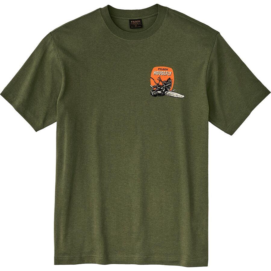 Filson X Housefly Short-Sleeve Graphic T-Shirt - Men's CypressE
