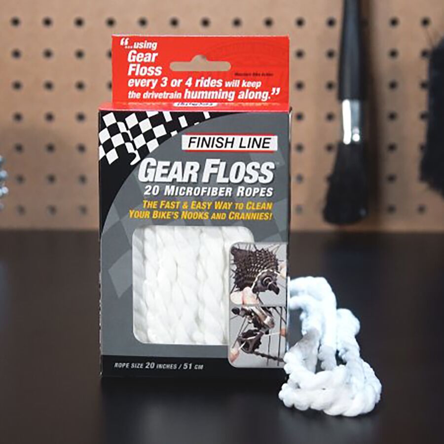 Finish Line Gear Floss Microfiber Cleaning Rope One Color