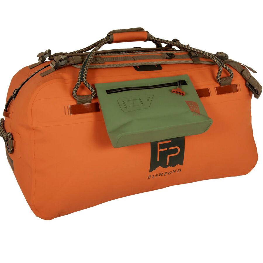 Fishpond Thunderhead Submersible 100L Duffel Eco Cutthroat Orange
