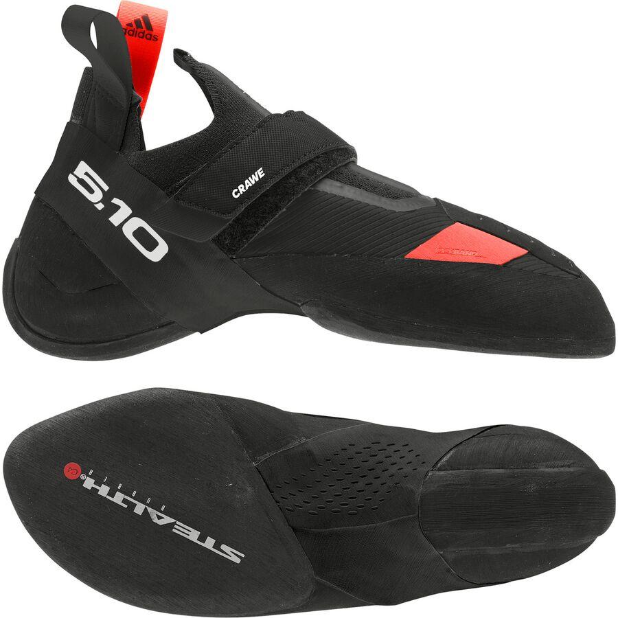 Five Ten Crawe Climbing Shoe Core Black/Ftwr White/Solar Red
