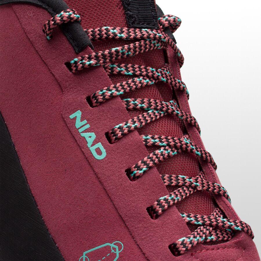 Five Ten Niad Lace Climbing Shoe Core Black/Crew Red/Acid Mint