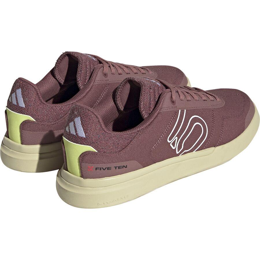 Five Ten Sleuth DLX Canvas Cycling Shoe - Women's Quiet Crimson/Ftwr White/Core Black