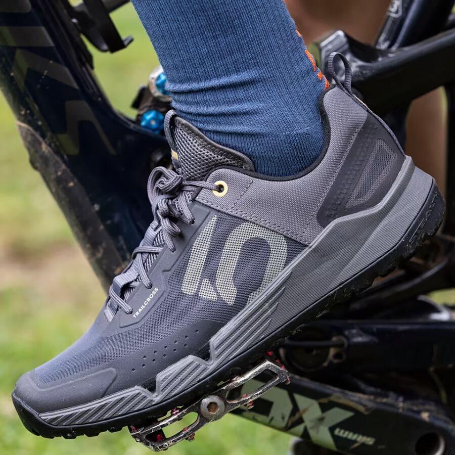 Five Ten Trailcross LT Cycling Shoe - Men's Charcoal/Putty Grey/Oat
