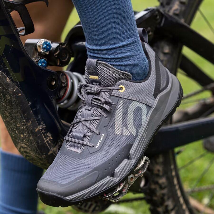 Five Ten Trailcross LT Cycling Shoe - Men's Charcoal/Putty Grey/Oat