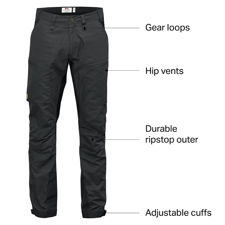 Fjallraven Abisko Lite Trekking Trouser - Men's Dark Olive