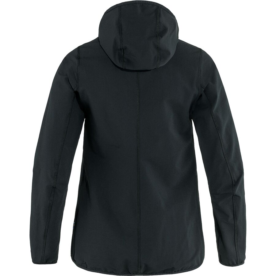 Fjallraven Bergtagen Stretch 1/2-Zip Jacket - Women's Black