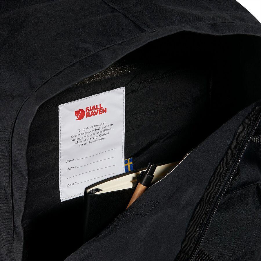 Fjallraven Kanken 17in Laptop Backpack Black