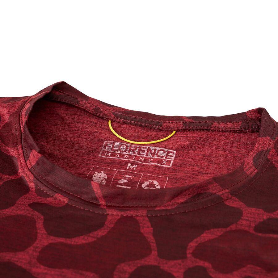 Florence Marine X Airtex Long-Sleeve Shirt - Men's Heather Maroon Camo