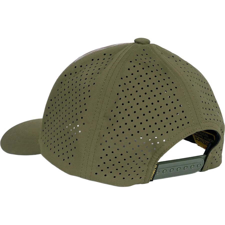 Florence Marine X Camo Airtex Trucker Hat Burnt Olive Camo