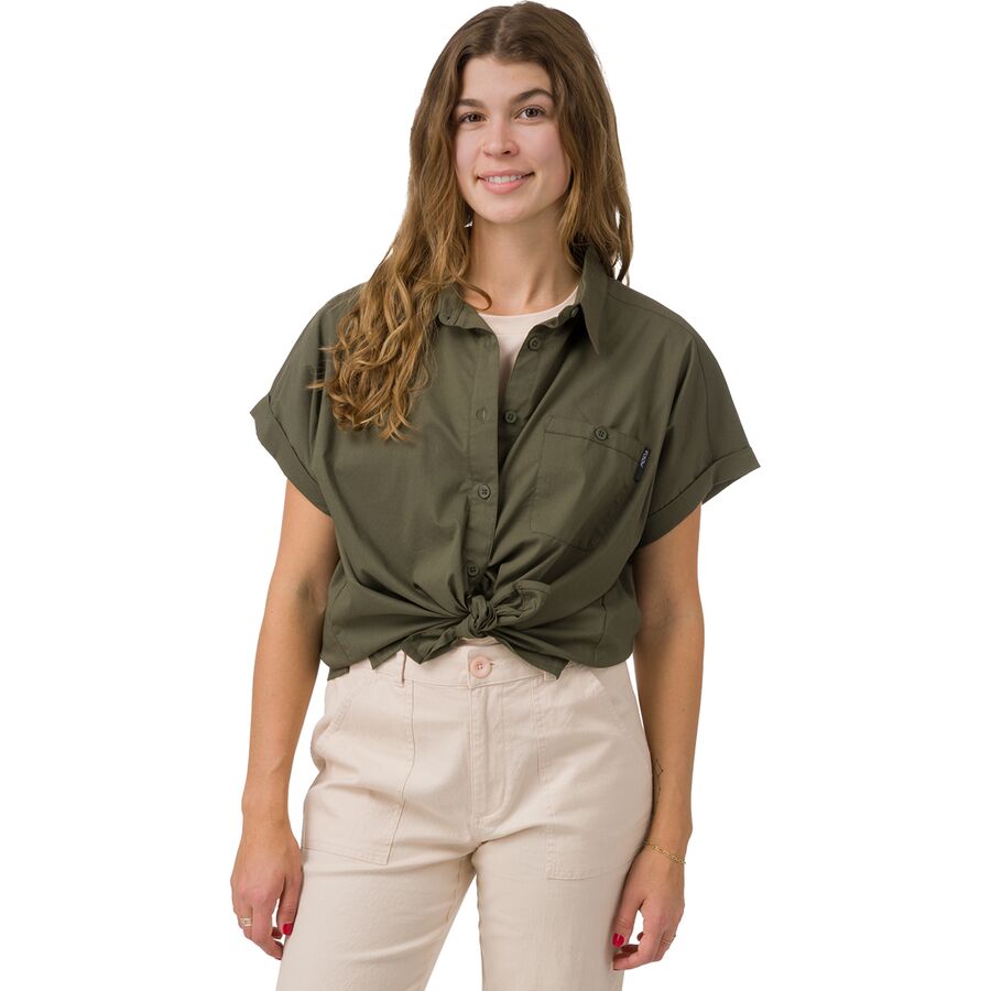 Flylow Around Town Shirt - Women's Jasper