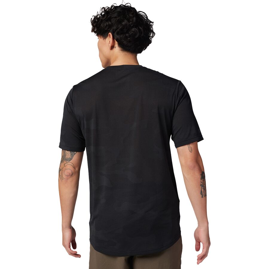 Fox Racing Ranger Tru Dri Short-Sleeve Jersey - Men's Black 2024
