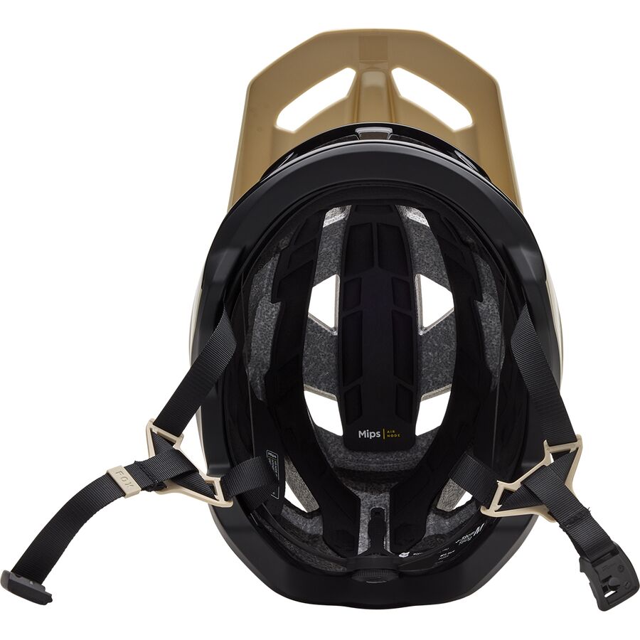 Fox Racing Speedframe Mips Pro Helmet Caramel Backfade