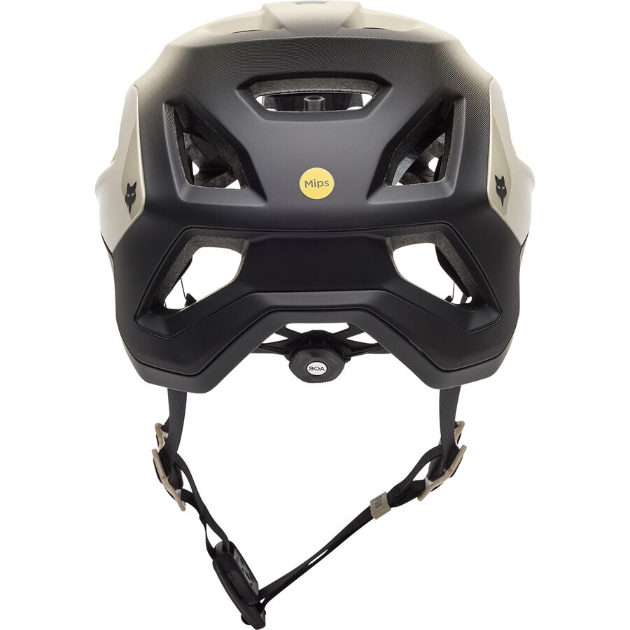 Fox Racing Speedframe Mips Pro Helmet Caramel Backfade