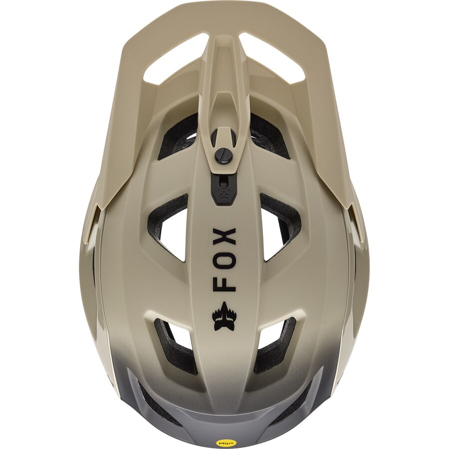Fox Racing Speedframe Mips Pro Helmet Caramel Backfade