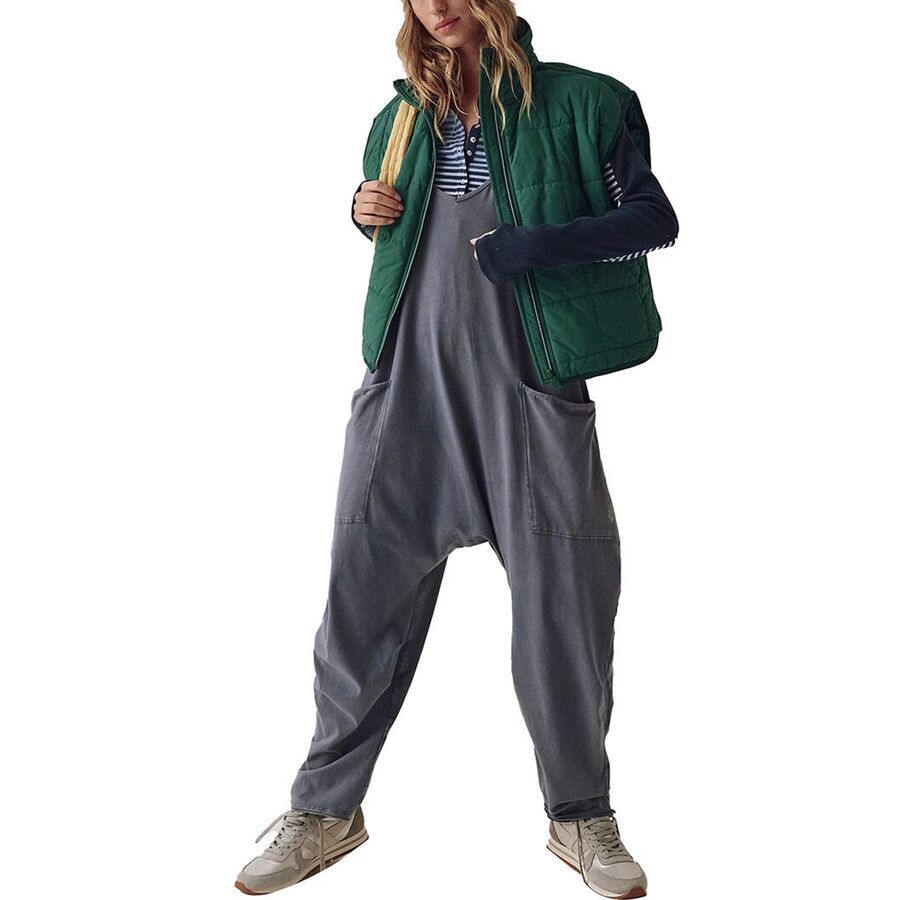 FP Movement Hot Shot Onesie Jumpsuit - Women's Blue Indigo