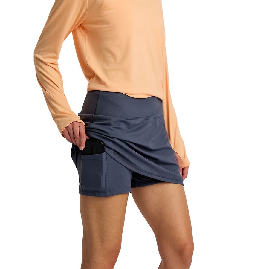 Free Fly All Day Skort - Women's Storm Cloud