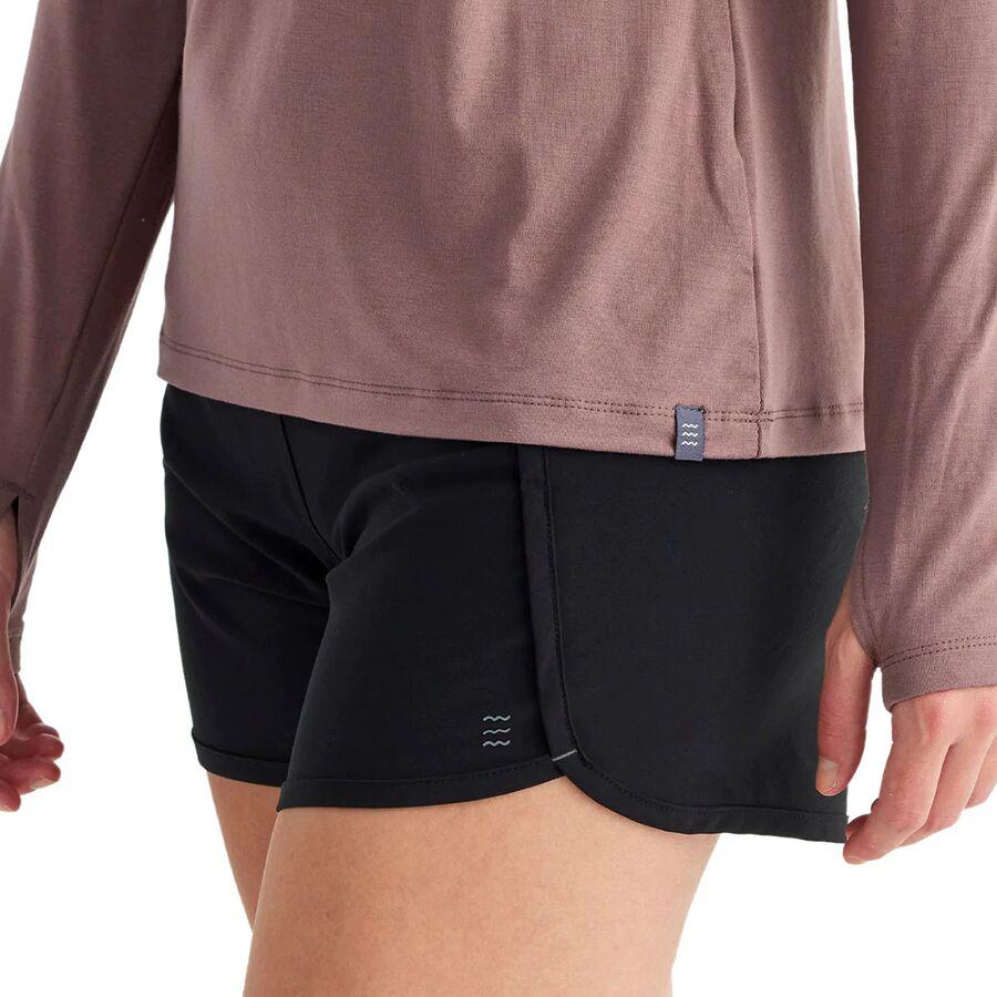 Free Fly Bamboo-Lined Active Breeze 3in Short - Women's Black