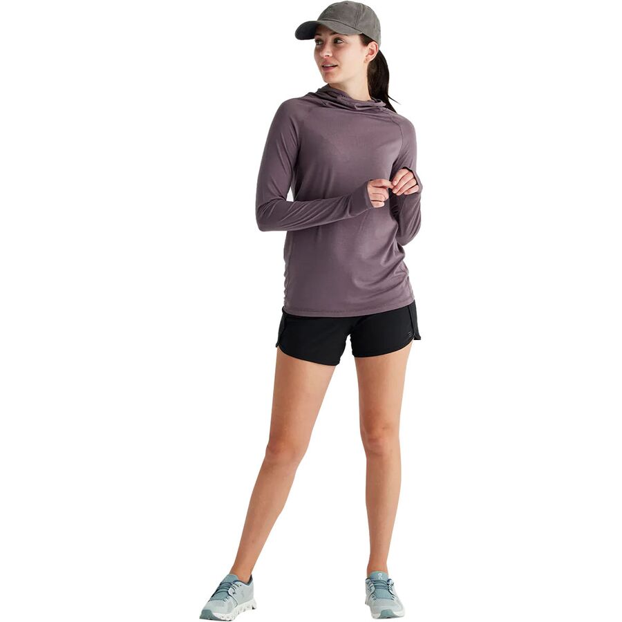 Free Fly Bamboo-Lined Active Breeze 3in Short - Women's Black