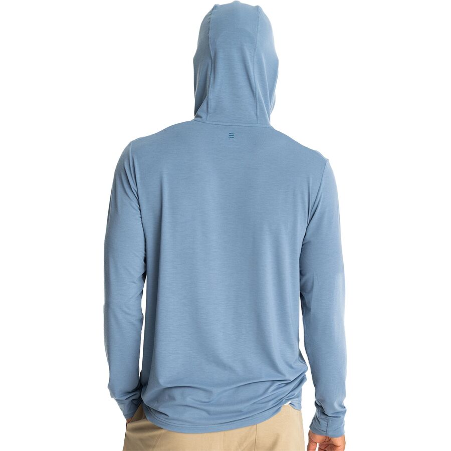 Free Fly Elevate Lightweight Hoodie - Men's Bluestone