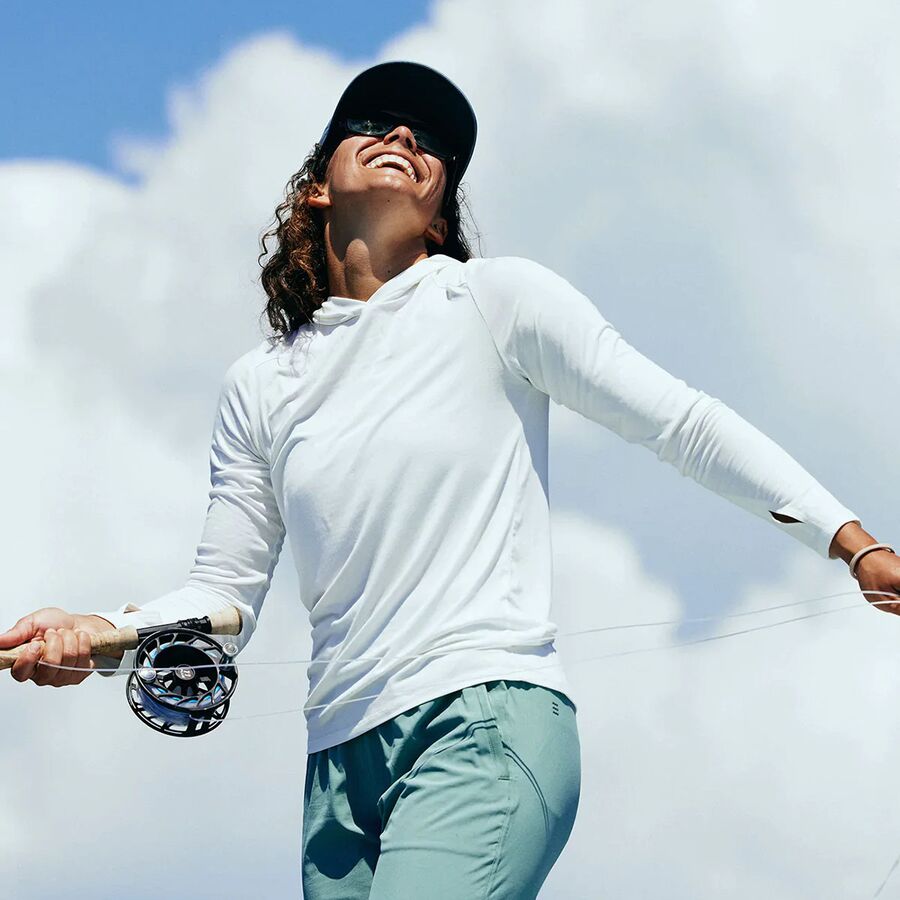 Free Fly Shade II Hoodie - Women's Bright White