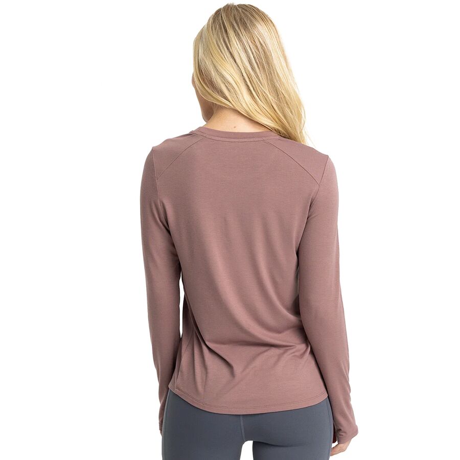 Free Fly Shade II Long-Sleeve Shirt - Women's Fig