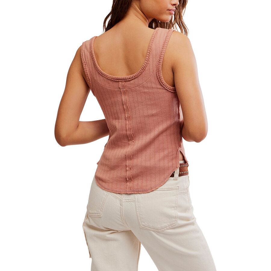 Free People Bryson Henley Top - Women's Tawny Birch