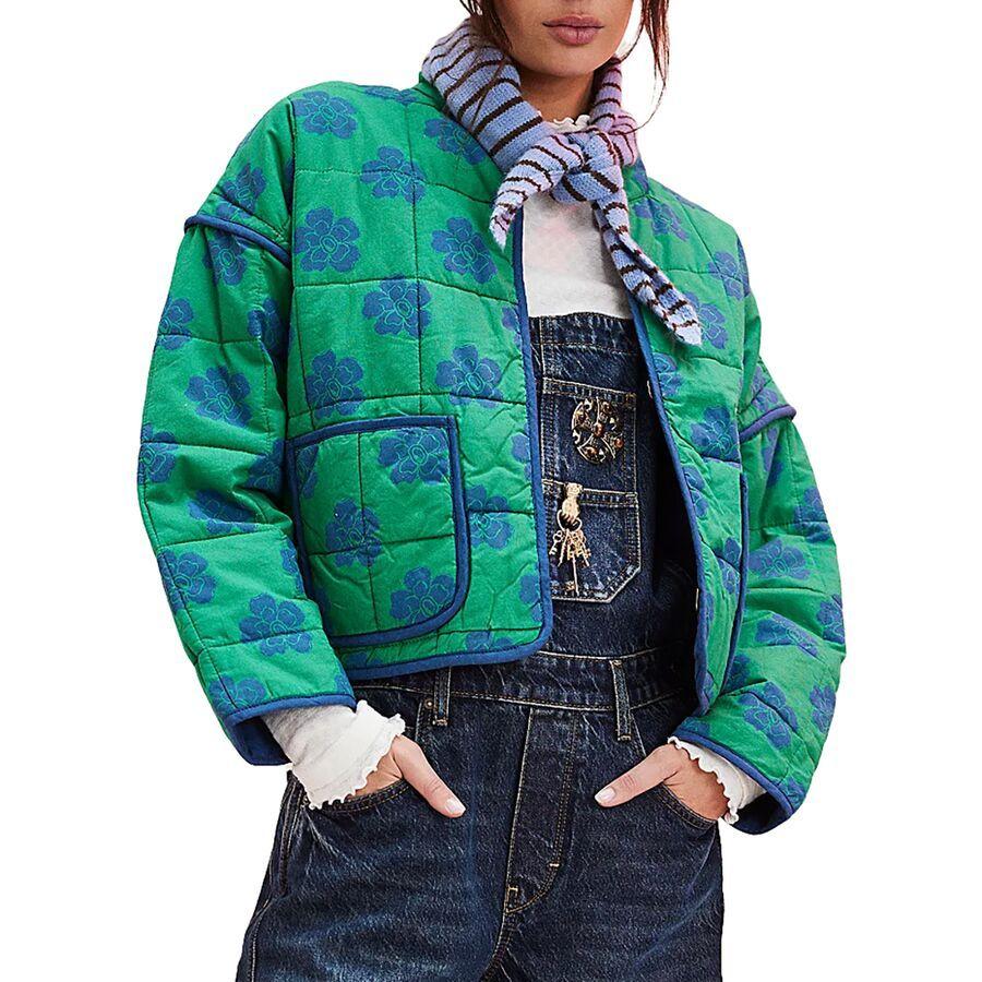 Free People Chloe Jacket - Women's Grass Combo