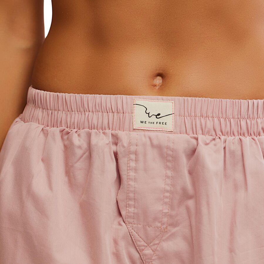 Free People Day To Day Solid Boxer - Women's Dusty Himalayan