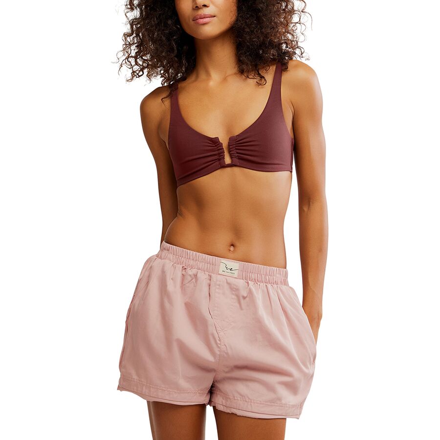Free People Day To Day Solid Boxer - Women's Dusty Himalayan