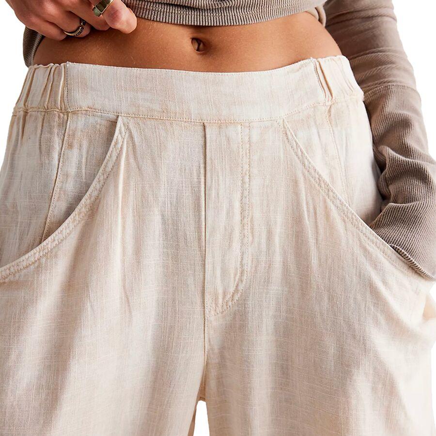 Free People High Road Pull On Barrel Pant - Women's Birch