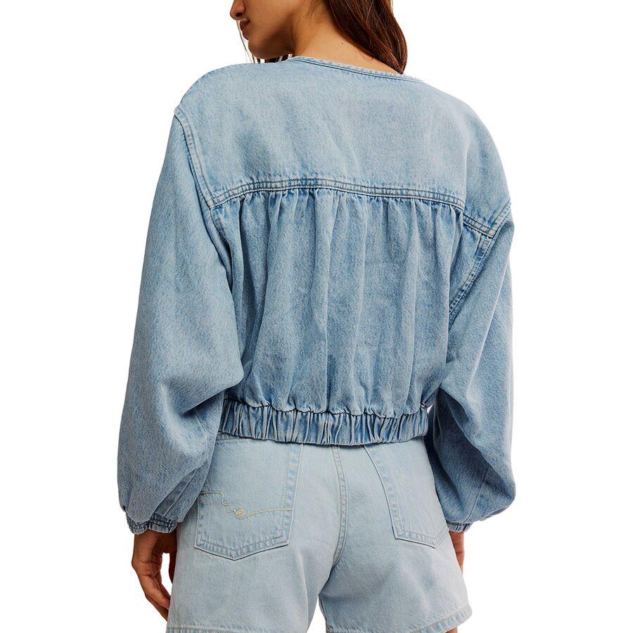 Free People Layla Denim Jacket - Women's Sunbeam